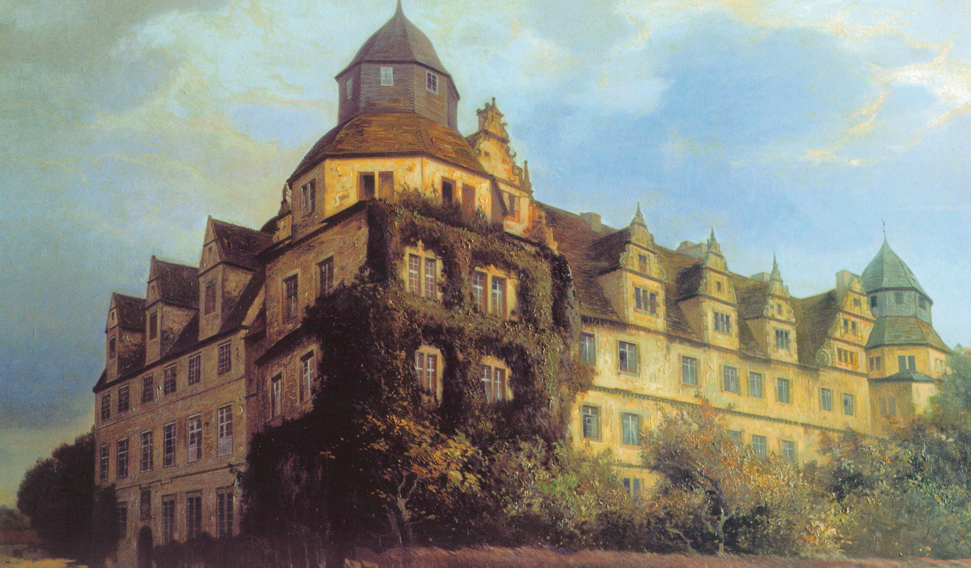 Altes Bild vom Schloss Varenholz