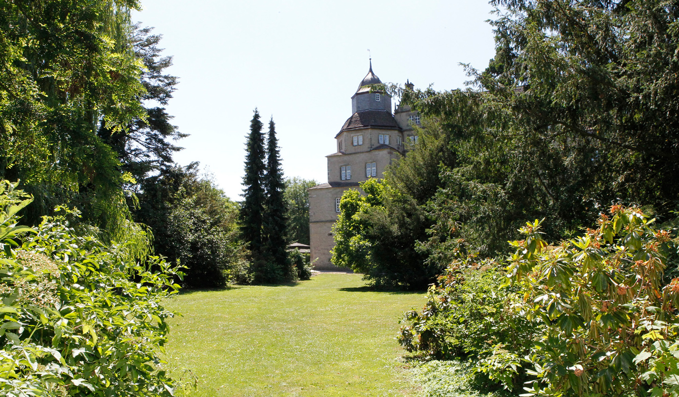 Schlossgarten des Schlosses Varenholz