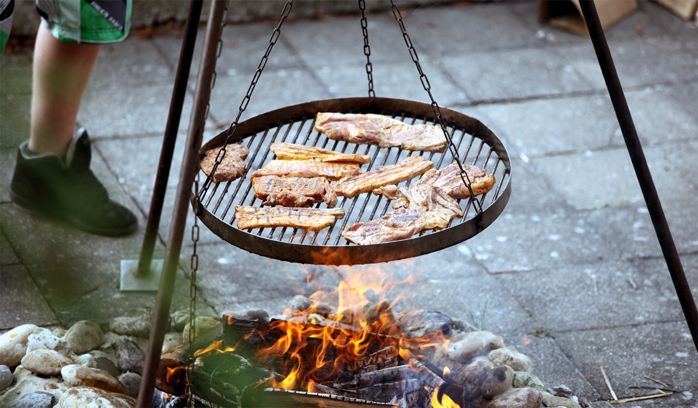 Grillabend im Haus Meinulf